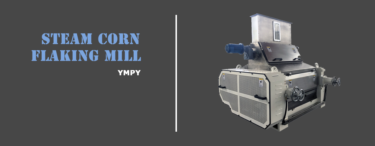 steam corn flaking mill